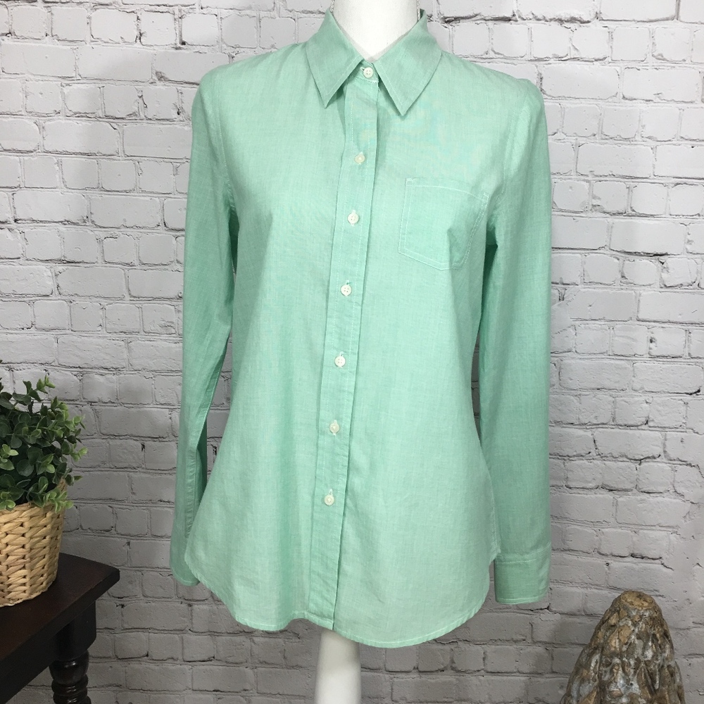 Gap Factory Boyfriend Fit Button Up Shirt